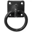 Perry Swivel Tie Ring in Black